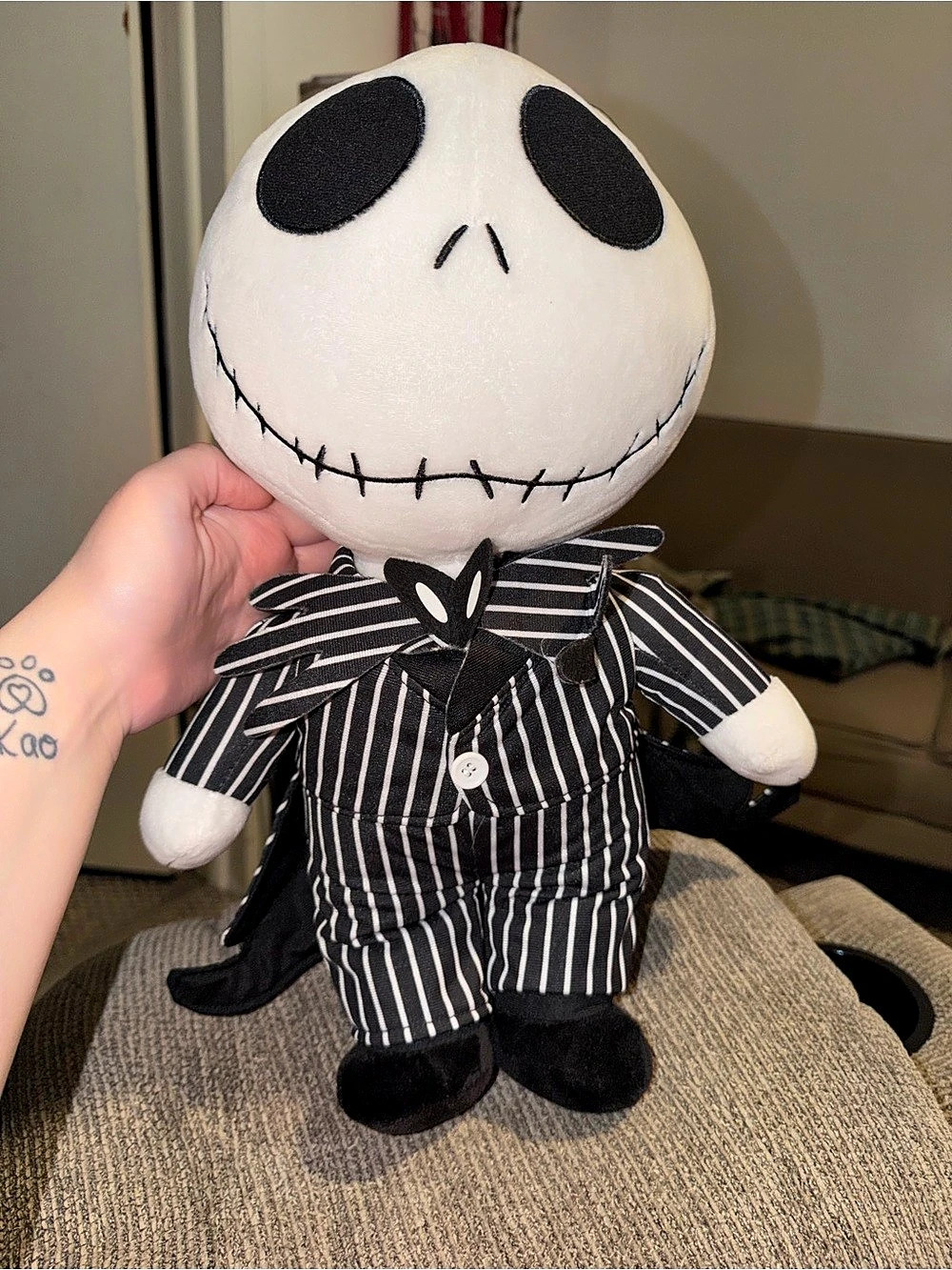 Disney The Nightmare Before Christmas Jack Skellington Plush Backpack